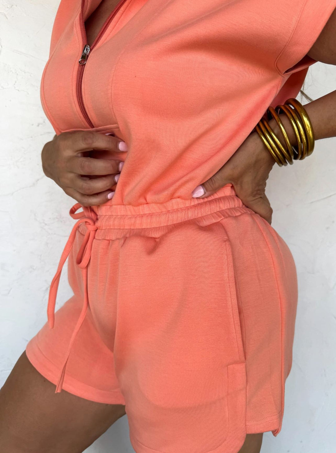 *PREORDER* Scuba Romper in 5 Colors - Reg & Curvy - Lolo Viv Boutique