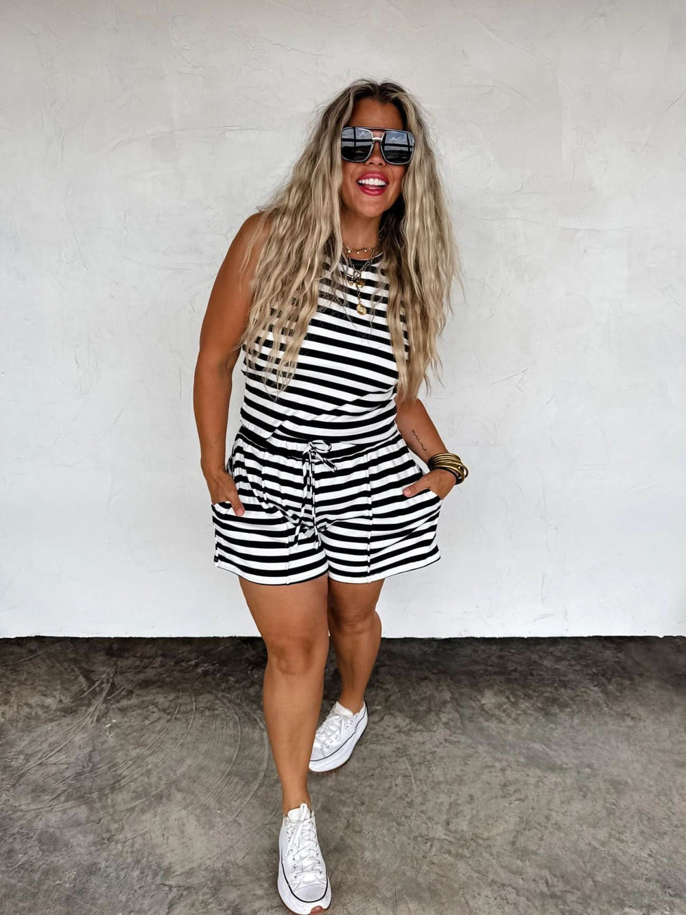 *PREORDER* Stripe Short Set in 4 Colors - Reg & Curvy - Lolo Viv Boutique