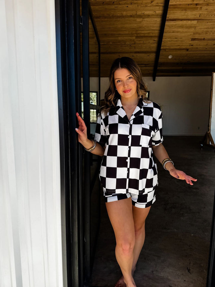 *PREORDER* Summer Luxe PJ Set in 2 Patterns - Reg & Curvy - Lolo Viv Boutique