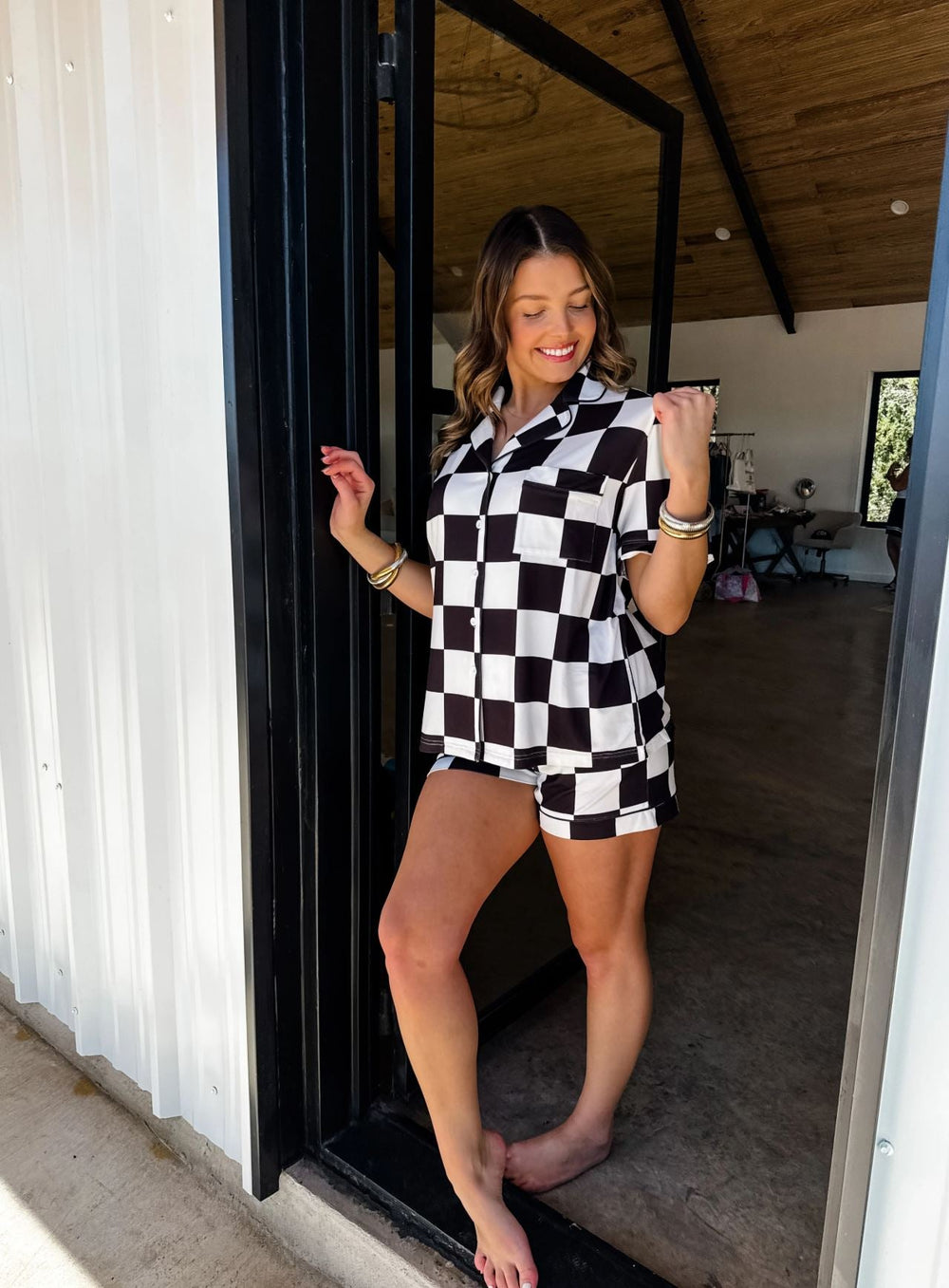 *PREORDER* Summer Luxe PJ Set in 2 Patterns - Reg & Curvy - Lolo Viv Boutique
