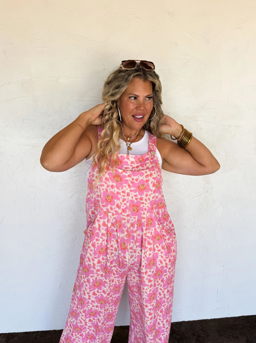 *PREORDER* Summer Print Overalls in 2 Colors - Reg & Curvy - Lolo Viv Boutique