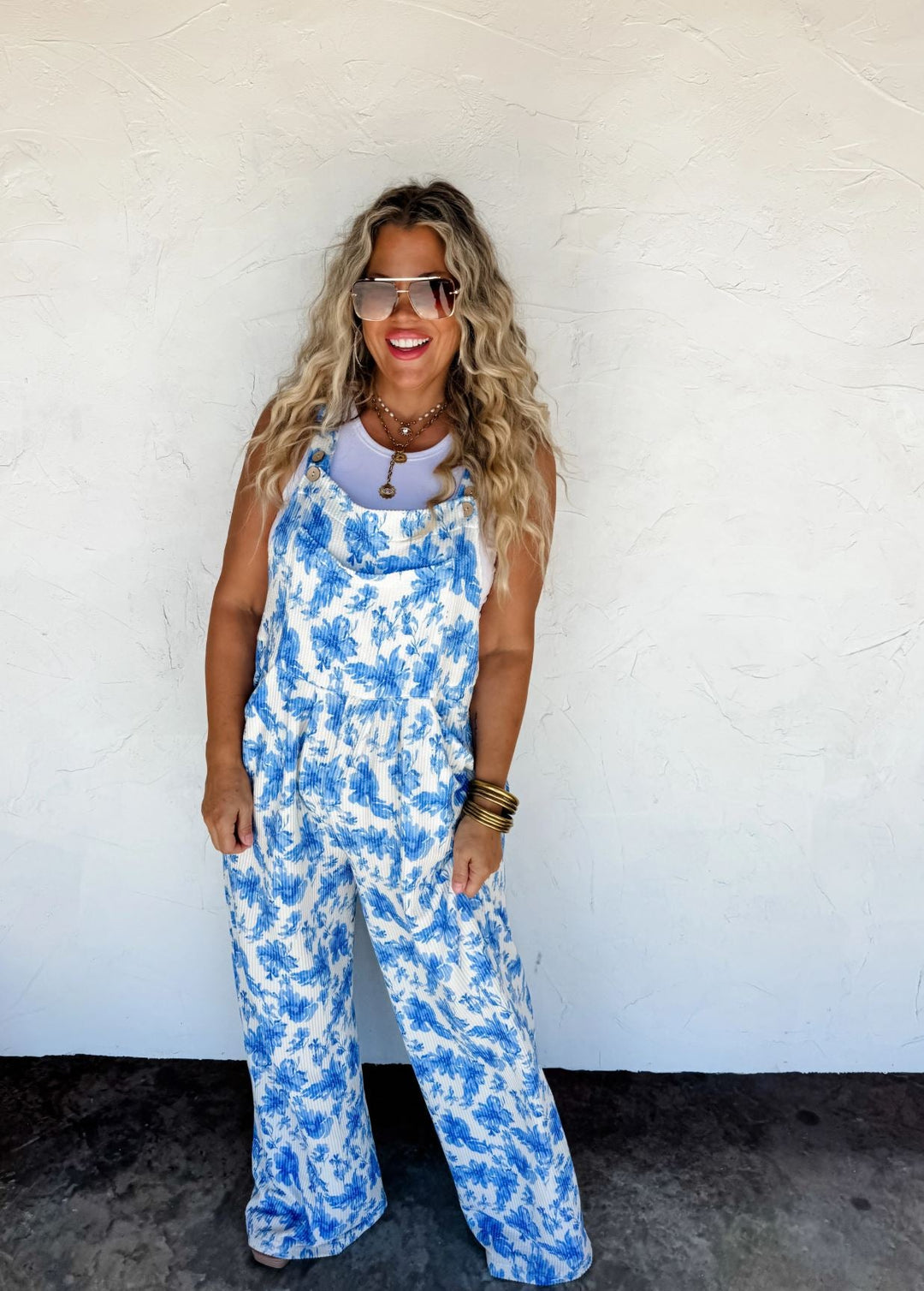 *PREORDER* Summer Print Overalls in 2 Colors - Reg & Curvy - Lolo Viv Boutique
