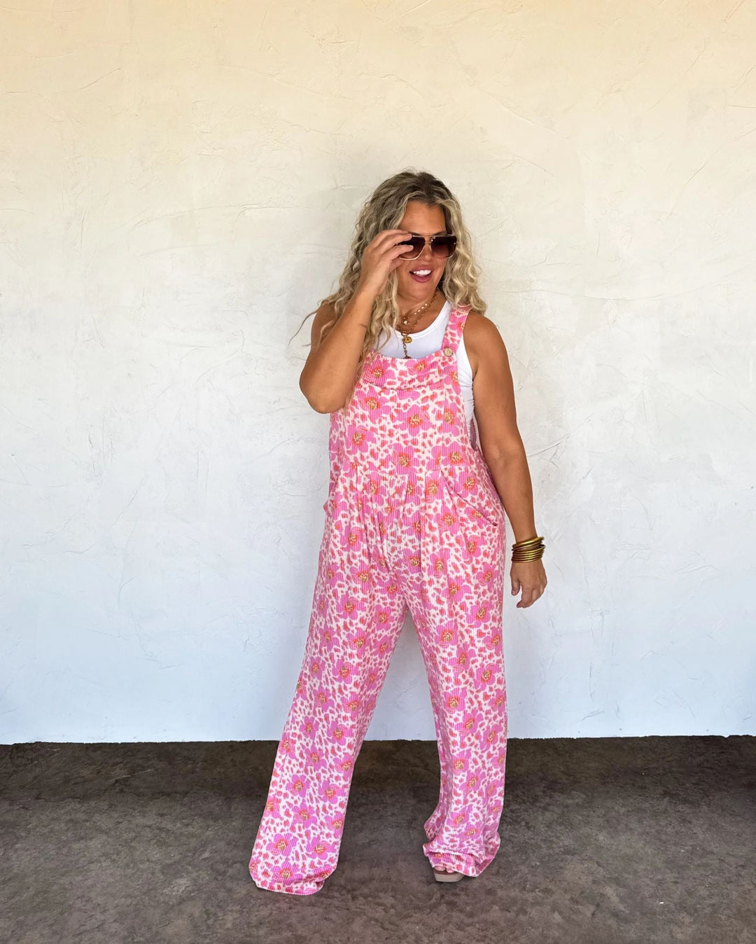 *PREORDER* Summer Print Overalls in 2 Colors - Reg & Curvy - Lolo Viv Boutique