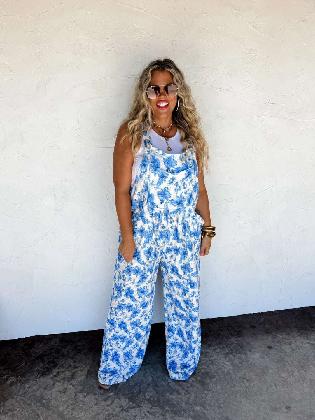 *PREORDER* Summer Print Overalls in 2 Colors - Reg & Curvy - Lolo Viv Boutique