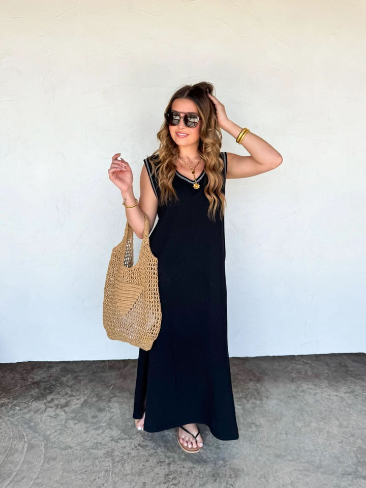 *PREORDER* Summer Split Hem Dress in 3 Colors - Reg & Curvy - Lolo Viv Boutique