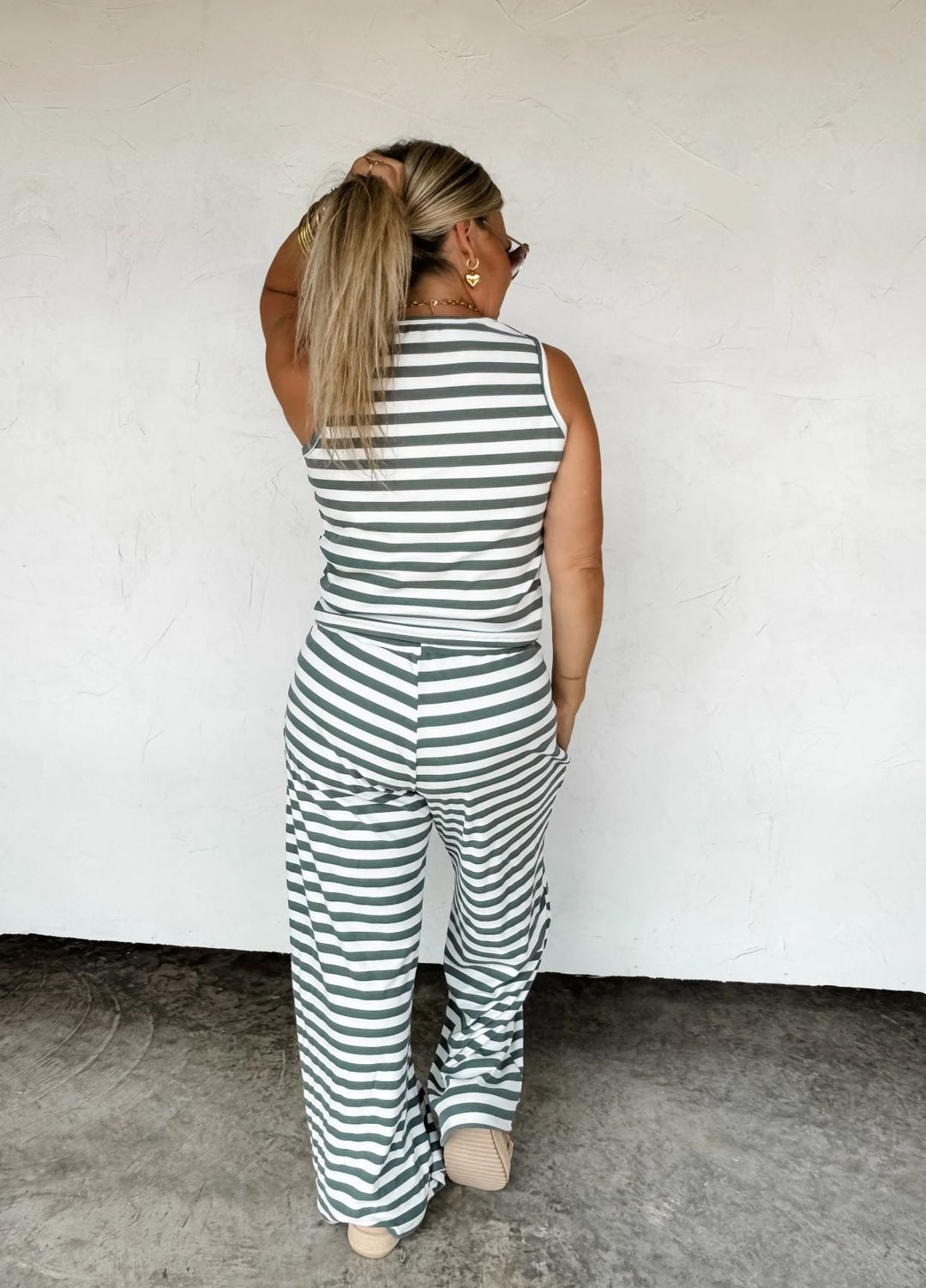 *PREORDER* Summer Stripe Lounge Set in 4 Colors - Reg & Curvy - Lolo Viv Boutique