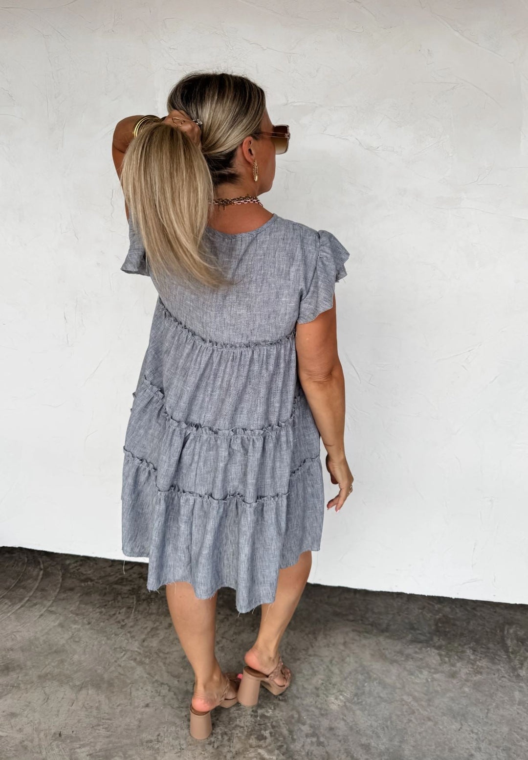 *PREORDER* Sunny Days Ruffle Dress in 3 Colors - Reg & Curvy - Lolo Viv Boutique