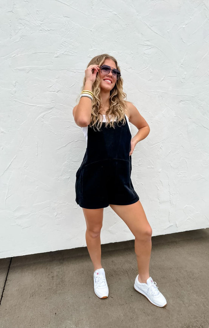 *PREORDER* Take Me To The Beach Romper - Curvy - Lolo Viv Boutique