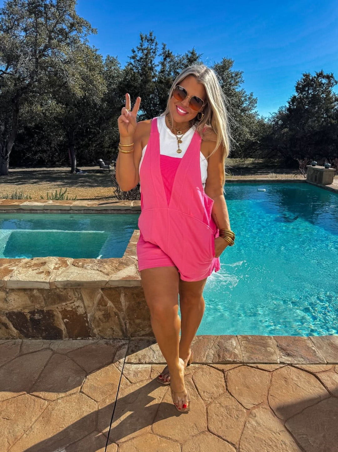 *PREORDER* Take Me To The Beach Romper - Curvy - Lolo Viv Boutique