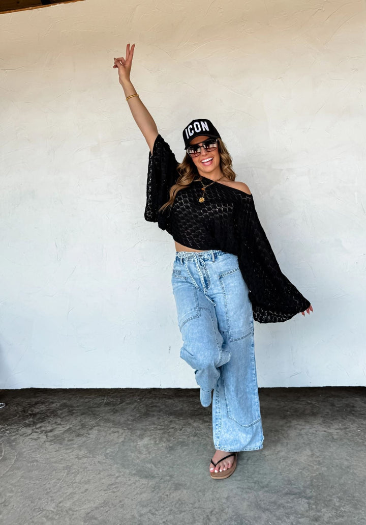 *PREORDER* Tie Waist Jeans - Reg & Curvy - Lolo Viv Boutique