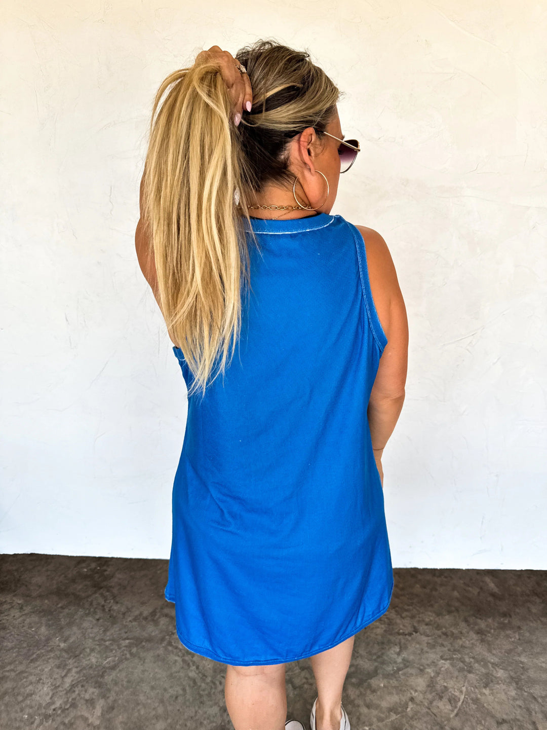 *PREORDER* Tropic Like It's Hot Terry Dress - Reg & Curvy - Lolo Viv Boutique