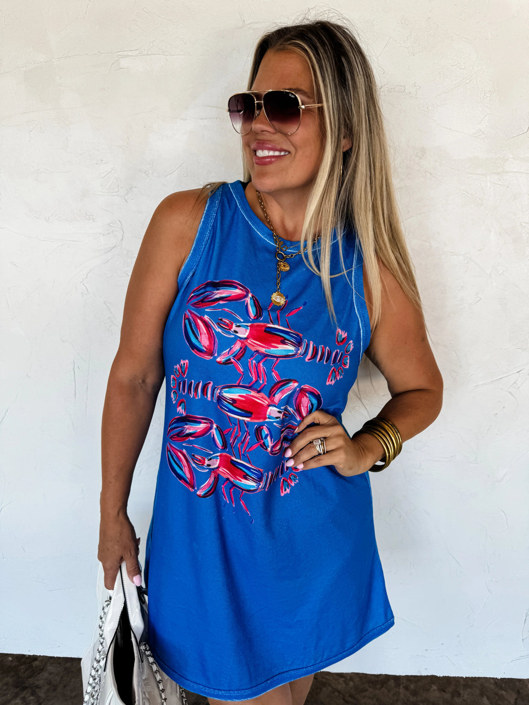 *PREORDER* Tropic Like It's Hot Terry Dress - Reg & Curvy - Lolo Viv Boutique