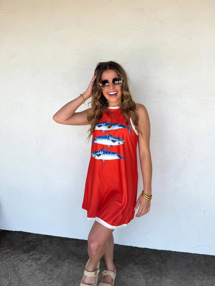 *PREORDER* Tropic Like It's Hot Terry Dress - Reg & Curvy - Lolo Viv Boutique