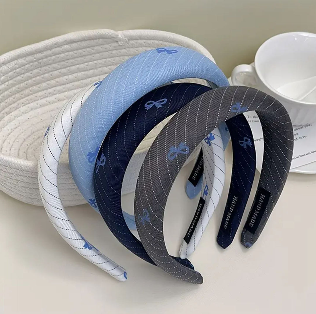 Preppy Bow Heaband - 2 Color Options - Lolo Viv Boutique