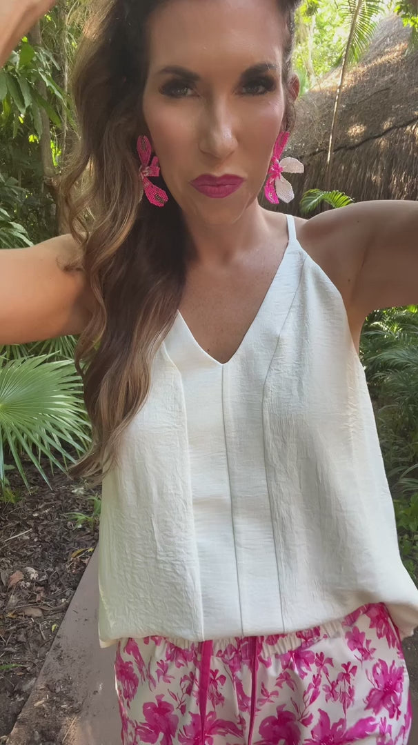 Pink Regal Blossom Shorts - Reg & Curvy