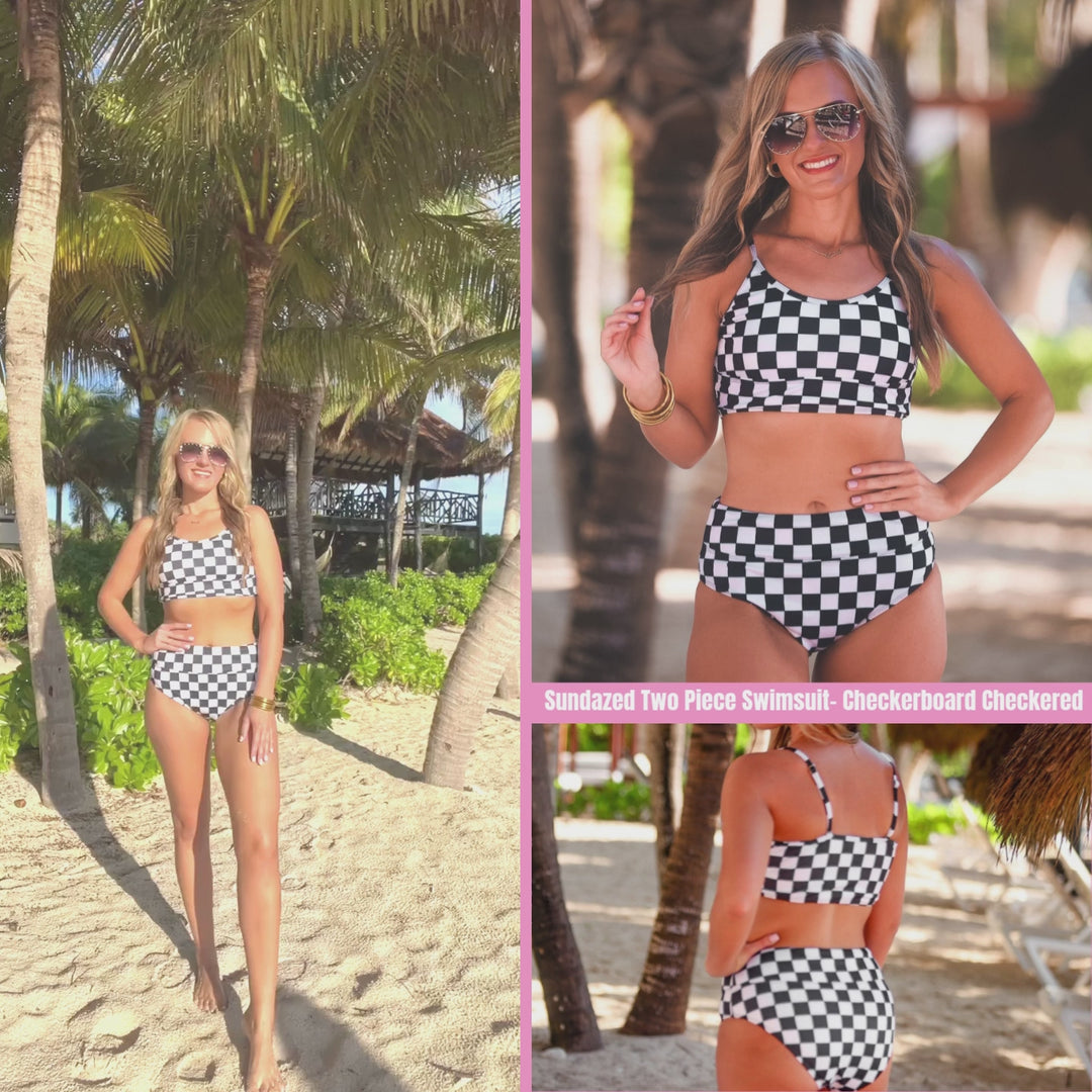 *PREORDER* Check Mate Two-Piece Swimsuit - Reg & Curvy