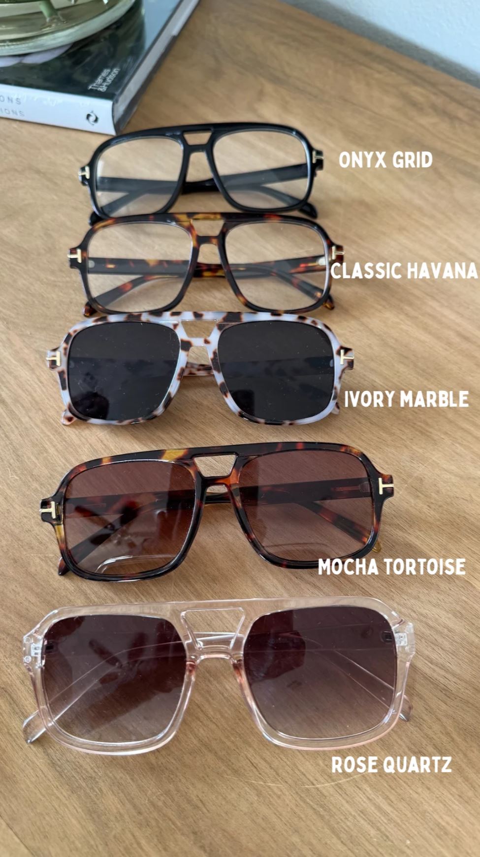 Retro Rays Shades - 3 Colors - Lolo Viv Boutique