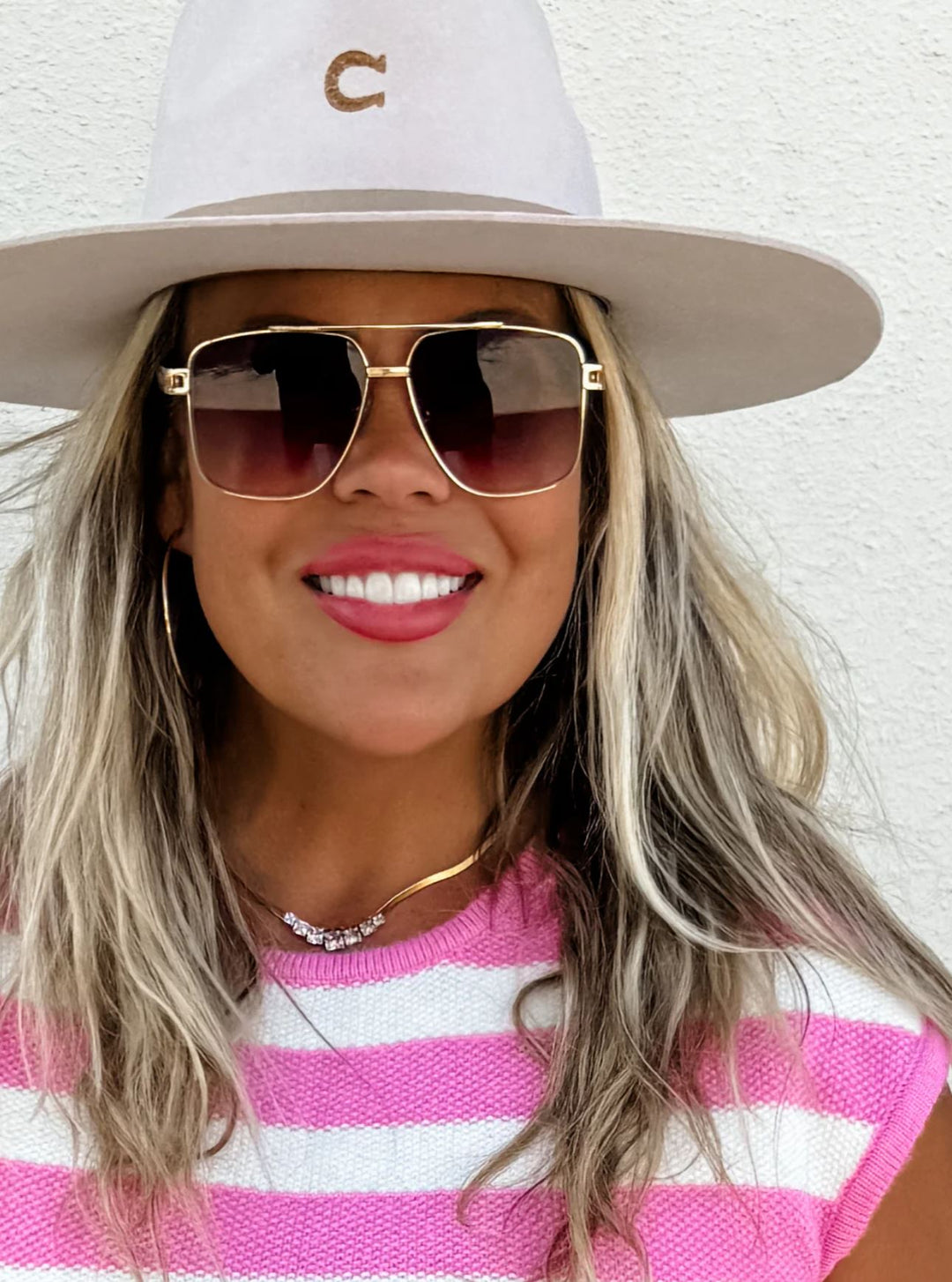 Diamond Drop Snake Chain Necklace