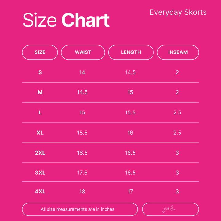 Solid Pink Skort - Curvy - Lolo Viv Boutique