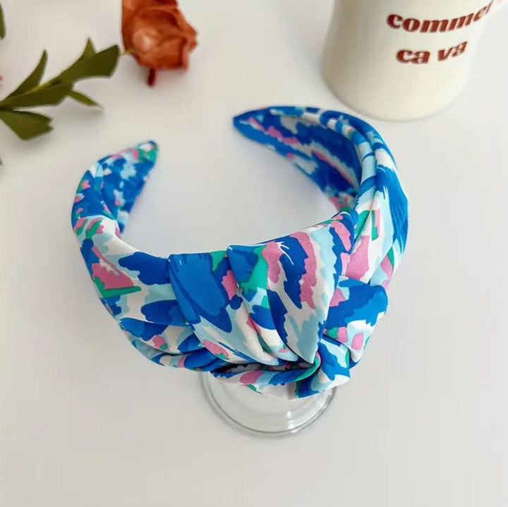 Splash of Color Knotted Headband - Lolo Viv Boutique