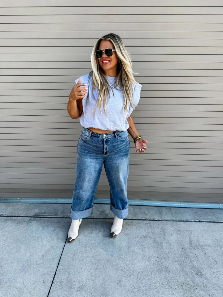 Sweet & Sassy Crop Top - Curvy - Lolo Viv Boutique