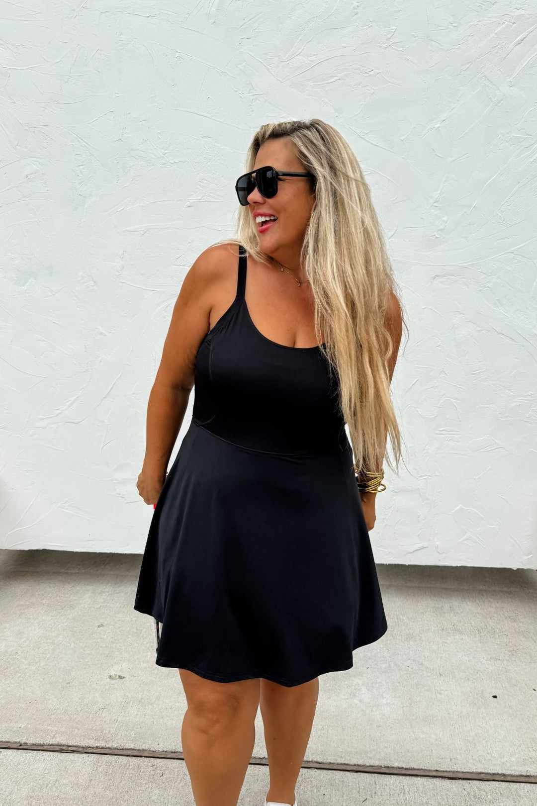 Swing of Things Skort Dress - Reg & Curvy - Lolo Viv Boutique