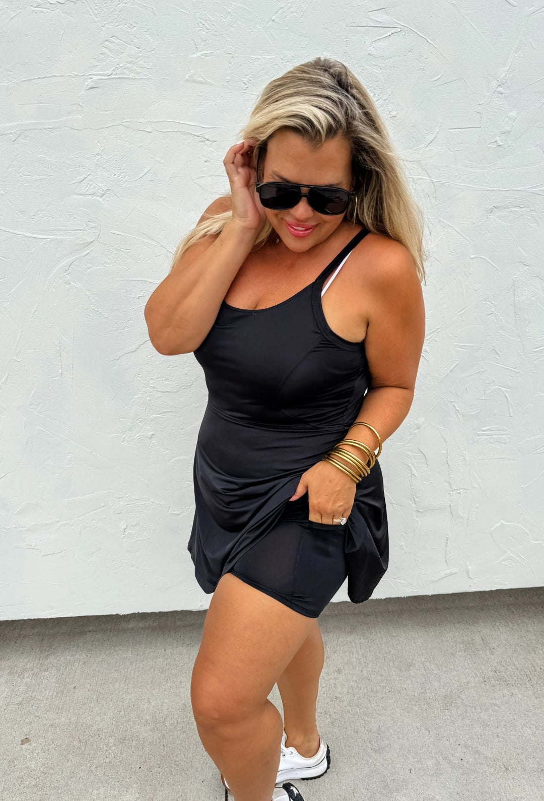 Swing of Things Skort Dress - Reg & Curvy - Lolo Viv Boutique