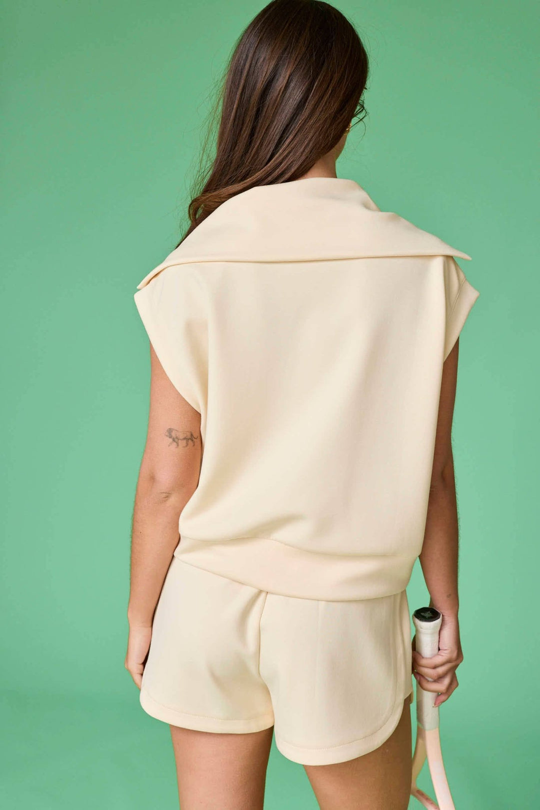 The Court Side Set - Cream - Lolo Viv Boutique