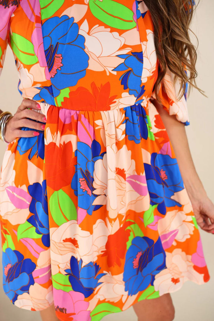 Tropical Paradise Dress - Reg & Curvy - Lolo Viv Boutique