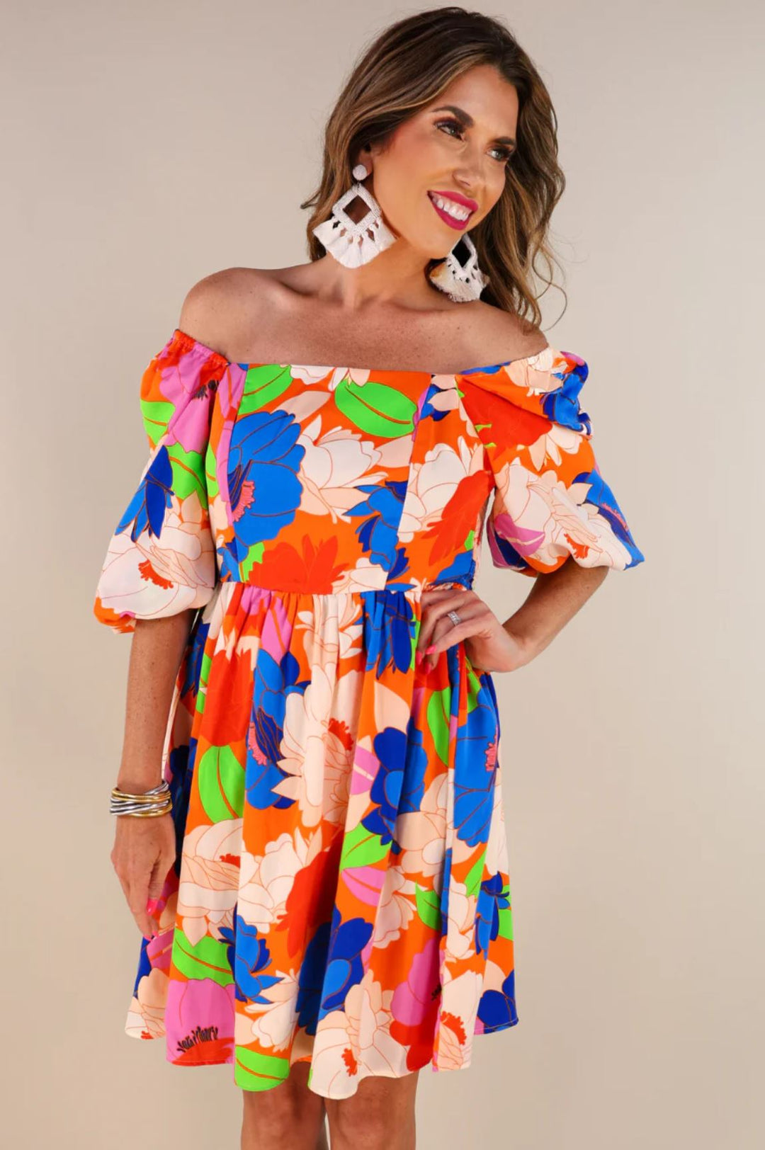 Tropical Paradise Dress - Reg & Curvy - Lolo Viv Boutique
