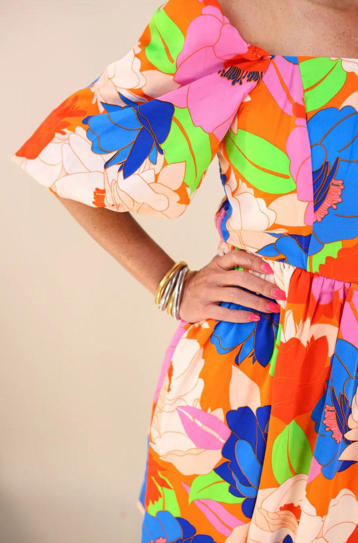 Tropical Paradise Dress - Reg & Curvy - Lolo Viv Boutique
