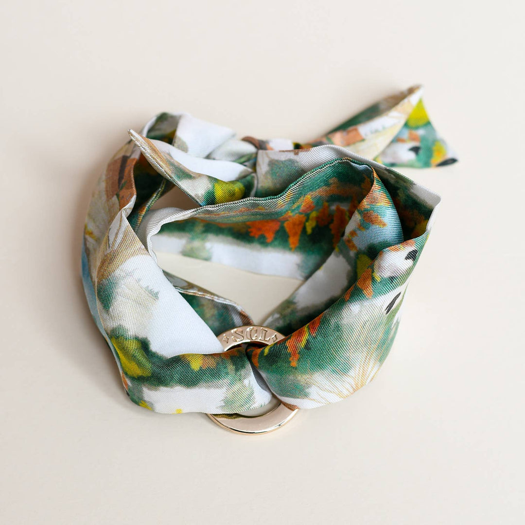 Twilly - Tie Set - Agrarian Classic Wrist Scarf Choker - Lolo Viv Boutique