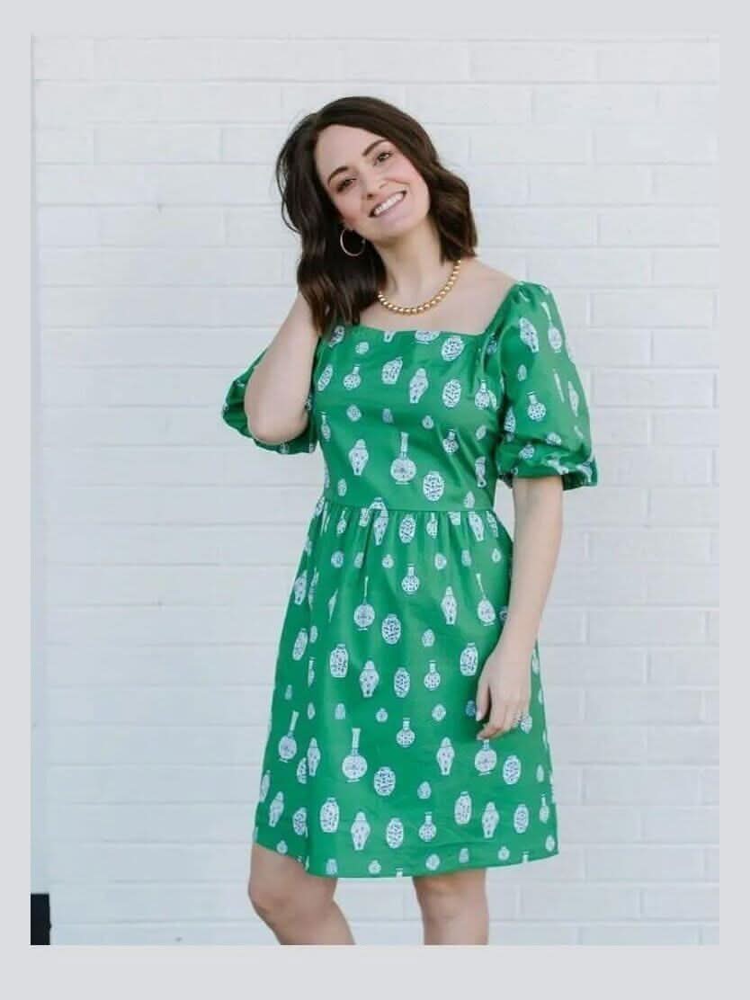 Ginger Jars Iris Dress - Lolo Viv Boutique