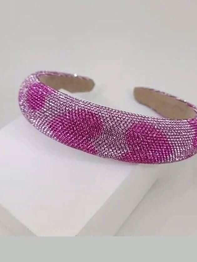 Heart Rhinestone Valentine's Headband - 3 Colors - Lolo Viv Boutique