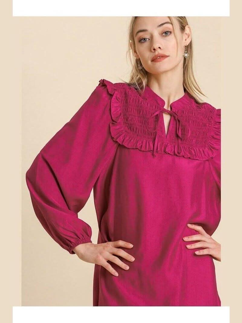 Holiday Bliss Dress - Lolo Viv Boutique