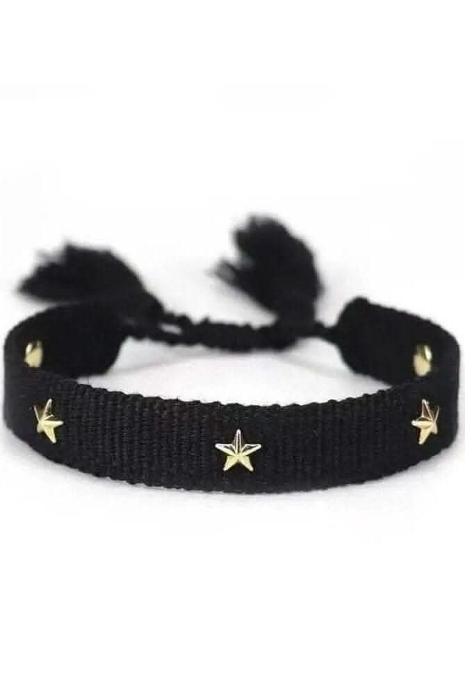Gold Star Adjustable Bracelet - Lolo Viv Boutique