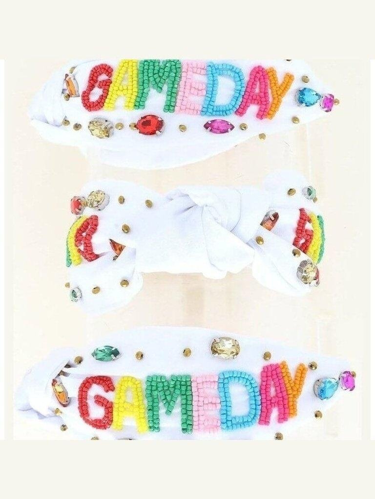 Multicolor Game Day Headband - Lolo Viv Boutique