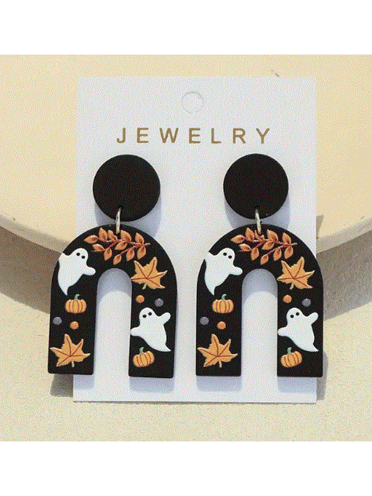 Spooky Ghost Earrings - Lolo Viv Boutique